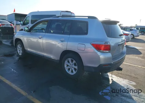 2013 Toyota Highlander Se V6 from USA, damaged, VIN 5TDZK3EHXDS141212